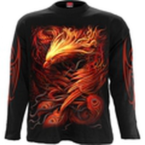 Camiseta manga larga Phoenix Arisen para hombre - Spiral - Modalova