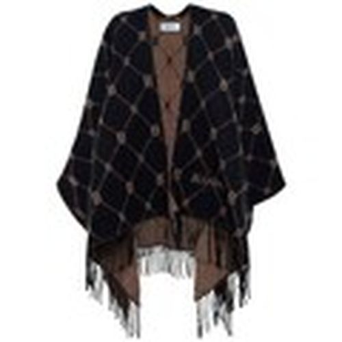 Bufanda Poncho Con Logo Integral para mujer - Blugirl - Modalova