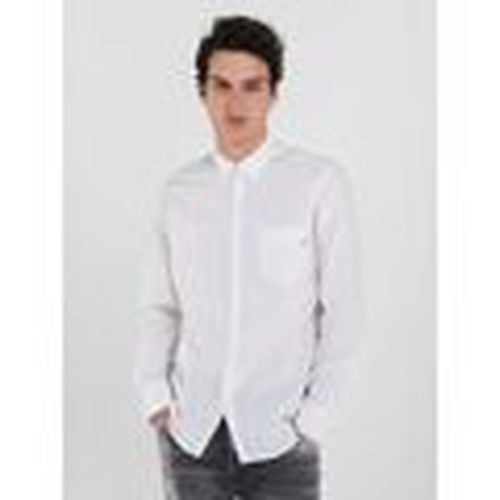 Camisa manga larga M4126 .000.84934 POPELINE-001 para hombre - Replay - Modalova