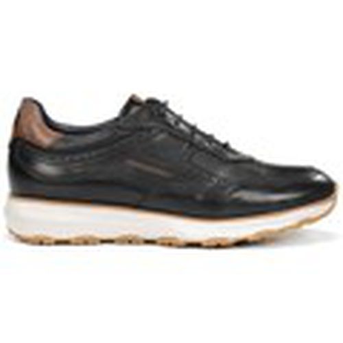 Deportivas Moda ZAPATILLAS DE PIEL PARA HOMBRE NEGRAS WALTER F2082 para hombre - Fluchos - Modalova