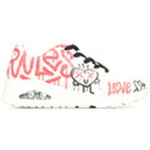 Deportivas Moda Uno Graffiti Love para mujer - Skechers - Modalova