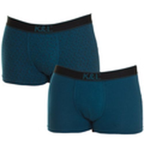 Boxer KLB1-2004-CLOCKS para hombre - Kisses&Love - Modalova