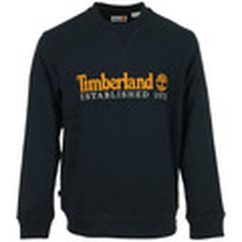 Jersey Logo Brush Back Crew Neck para hombre - Timberland - Modalova