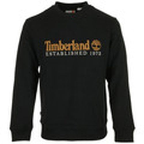 Jersey Logo Brush Back Crew Neck para hombre - Timberland - Modalova