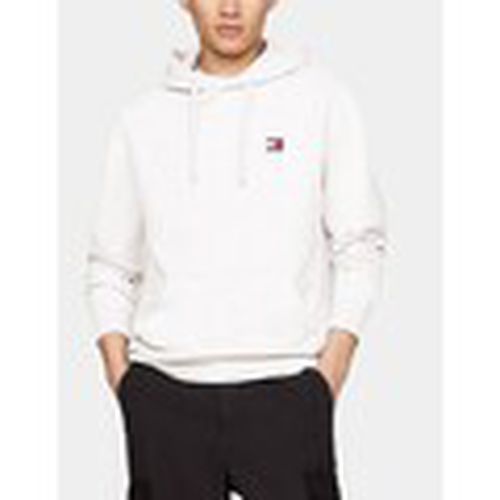 Jersey SUDADERA BADGE HOODIE PE9 ASH GREY para hombre - Tommy Jeans - Modalova