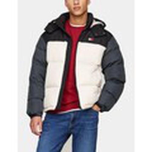 Cazadora CAZADORA ALASKA COLORBLOCK JACKET ACG BLACK-WHITE para hombre - Tommy Jeans - Modalova