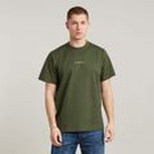 Tops y Camisetas D25677-C336 CENTER CHEST-B230 SHADOW OLIVE para hombre - G-Star Raw - Modalova