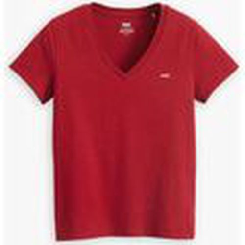 Tops y Camisetas 85341 0078 - PERFECT VNECK-SUN-DRIED TOMATO para mujer - Levis - Modalova