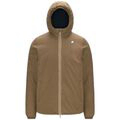 Chaqueta Chaqueta Jack Warm Reversible Hombre Brown Corda/Blue Depth para hombre - K-Way - Modalova