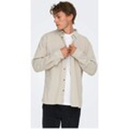 Camisa manga larga 22029764 MICHAEL para hombre - Only & Sons - Modalova