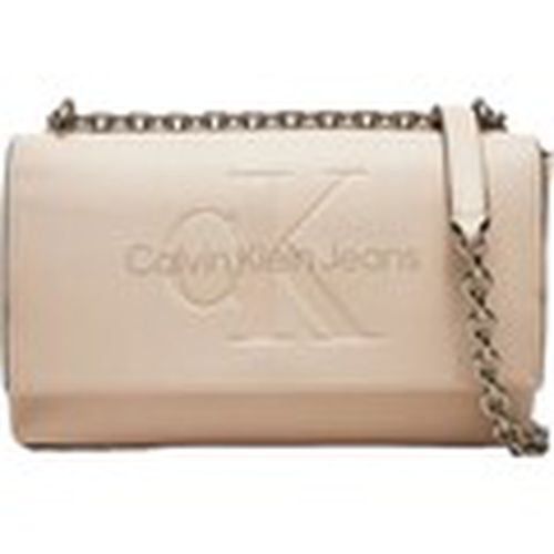 Bolso SCULPTED EW FLAP W/CHAIN25 MONO K60K612221 para mujer - Calvin Klein Jeans - Modalova