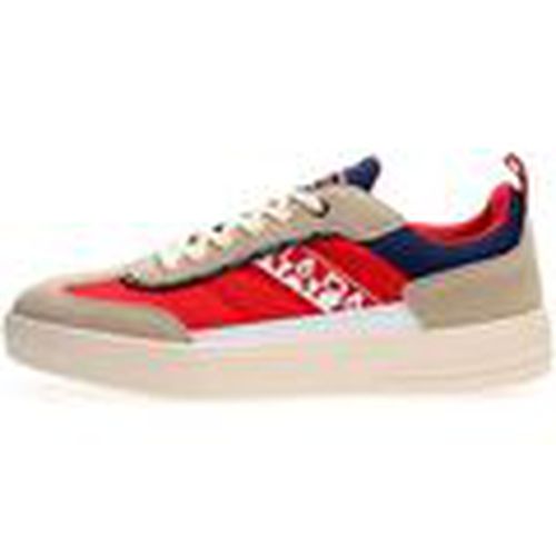 Deportivas Moda NP0A4FKF BARK-R03 BEIGE/RED/NAVY para hombre - Napapijri Footwear - Modalova