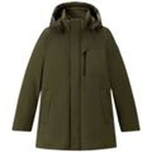 Parka Anorak Mountain Sretch Hombre Dark Green para hombre - Woolrich - Modalova