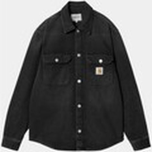 Camisa manga larga CAMISA HARVEY SHIRT JACKET BLACK para hombre - Carhartt - Modalova