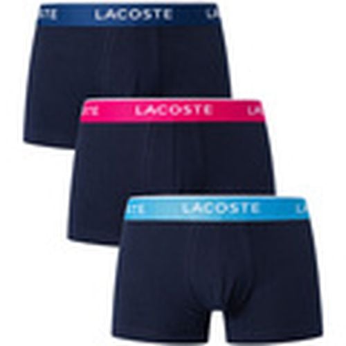 Calzoncillos Pack de 3 baÃºles elásticos de algodón para hombre - Lacoste - Modalova