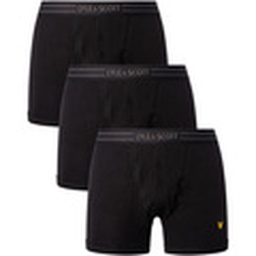 Calzoncillos Pack De 3 Calzoncillos Lewis Con Bragueta Abotonada para hombre - Lyle & Scott - Modalova