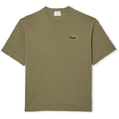 Tops y Camisetas T-Shirt Loose Fit - Kaki para hombre - Lacoste - Modalova