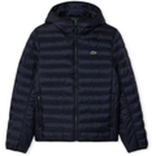 Abrigo Hooded Jacket - Bleu Marine para hombre - Lacoste - Modalova