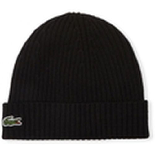 Gorra Beanie RB0001 - Black para hombre - Lacoste - Modalova