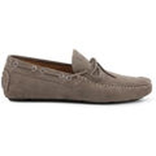 Náuticos Edoardo - Suede Taupe para hombre - Duca Di Morrone - Modalova