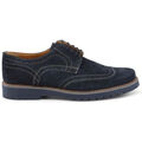 Zapatos Bajos Tancredi - Suede Blue para hombre - Duca Di Morrone - Modalova