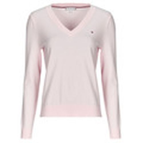 Jersey CO JERSEY STITCH LS V-NK SWEATER para mujer - Tommy Hilfiger - Modalova