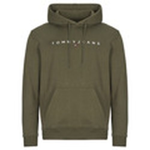 Jersey TJM REG LINEAR LOGO HOODIE EXT para hombre - Tommy Jeans - Modalova