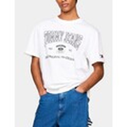 Camiseta Camiseta Archivo Logo Blanca para hombre - Tommy Jeans - Modalova