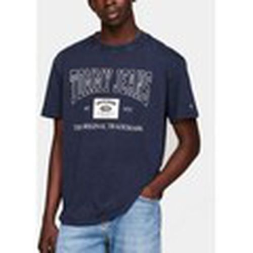 Camiseta CAMISETA ARCHIVE LOGO TEE NAV para hombre - Tommy Jeans - Modalova