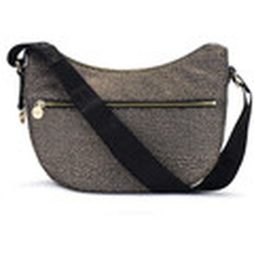 Bolso Luna Bag Small de nailon de color natural con para mujer - Borbonese - Modalova