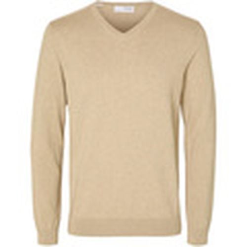 Jersey Slhberg Ls Knit V-Neck Noos para hombre - Selected - Modalova