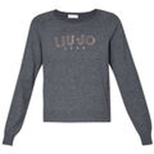 Jersey Jersey con logotipo y strass para mujer - Liu Jo - Modalova