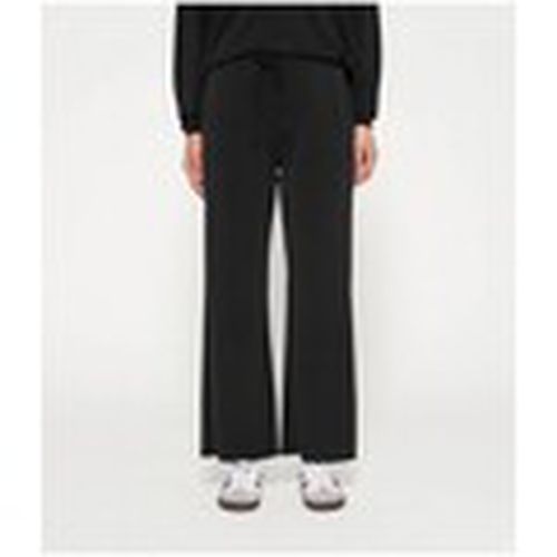 Pantalones Flared Jogger Scuba Black para mujer - 10 Days - Modalova