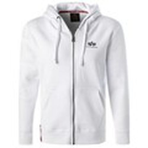 Jersey Basic Zip Hoody SL para hombre - Alpha - Modalova