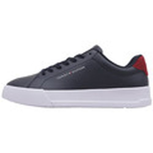 Zapatillas TH COURT LEATHER GRAIN ESS para hombre - Tommy Hilfiger - Modalova