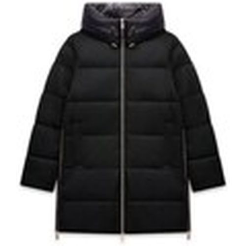 Chaquetas Chaqueta larga de plumas negra Floor para mujer - Unity - Modalova
