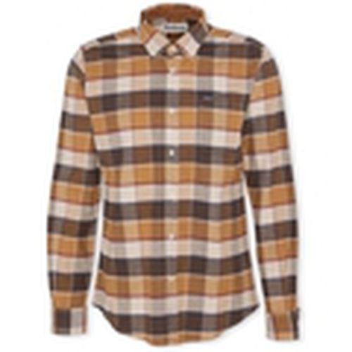 Camisa manga larga Shirt Valley Tailored - Brown para hombre - Barbour - Modalova