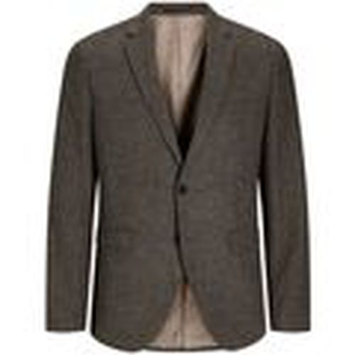 Chaquetas 12260390 WINTER TWILL BLAZER-SLATE BLACK para hombre - Jack & Jones - Modalova