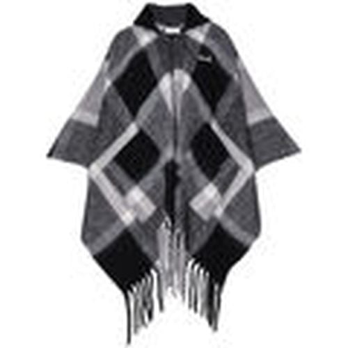 Bufanda Poncho jacquard con capucha para mujer - Liu Jo - Modalova