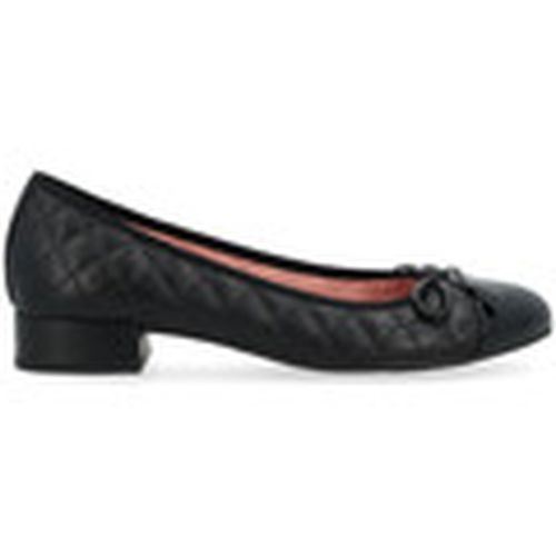 Zapatos Bajos Bailarina de piel negra para mujer - Pretty Ballerinas - Modalova