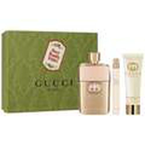 Cofres perfumes Set Guilty EDP 90ml - Body Lotion 50ml - Mini 10ml para mujer - Gucci - Modalova