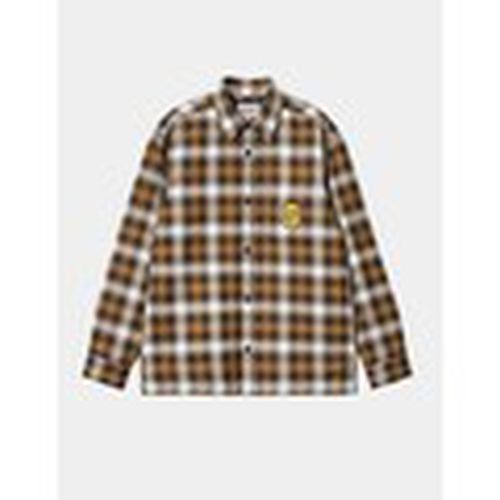 Camisa manga larga Camisa Monahan Shirt Jac Hamilton Brown para hombre - Carhartt - Modalova