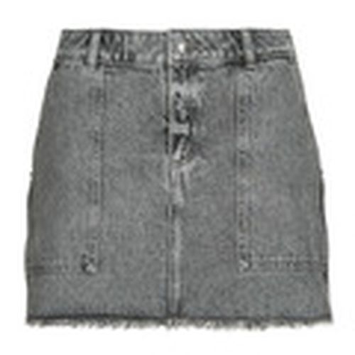 Falda FRAYED DENIM MINI SKIRT para mujer - MICHAEL Michael Kors - Modalova