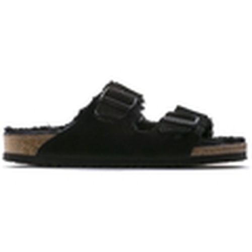 Sandalias Arizona Shearling Narrow - Black para mujer - Birkenstock - Modalova