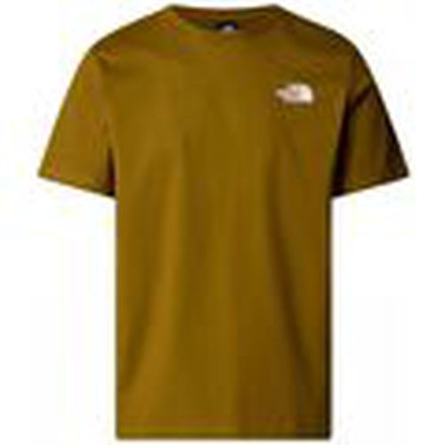 Tops y Camisetas NF0A87NP M SS BOX NSE TEE-5HO MOSS GREEN para hombre - The North Face - Modalova