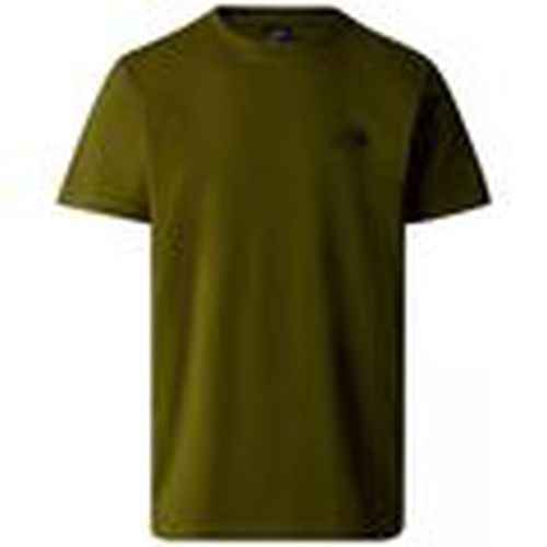 Tops y Camisetas NF0A87NG M SS SIMPLE DOME-PIB FOREST OLIVE para hombre - The North Face - Modalova