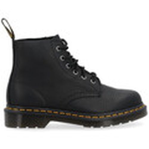 Botas Botin militar 101 en piel Ambassador negra para mujer - Dr. Martens - Modalova