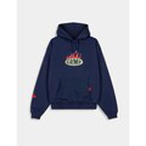 Jersey SUDADERA SCRATCHING MEMORIES VINTAGE HOODIE NAVY para hombre - Grimey - Modalova