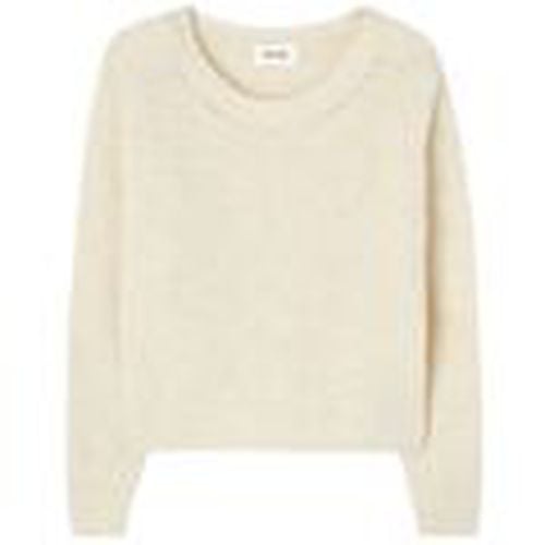 Jersey Suéter East Crew Neck Mujer Mother Of Pearl Melange para mujer - American Vintage - Modalova