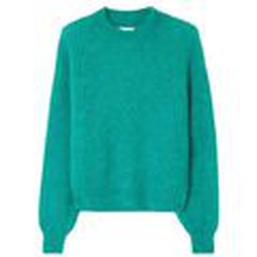 Jersey Suéter East Turtleneck Mujer Duck Blue Melange para mujer - American Vintage - Modalova